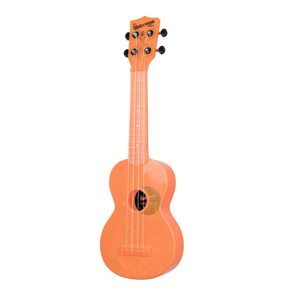 Ukelele Soprano Waterman Naranja Transparente