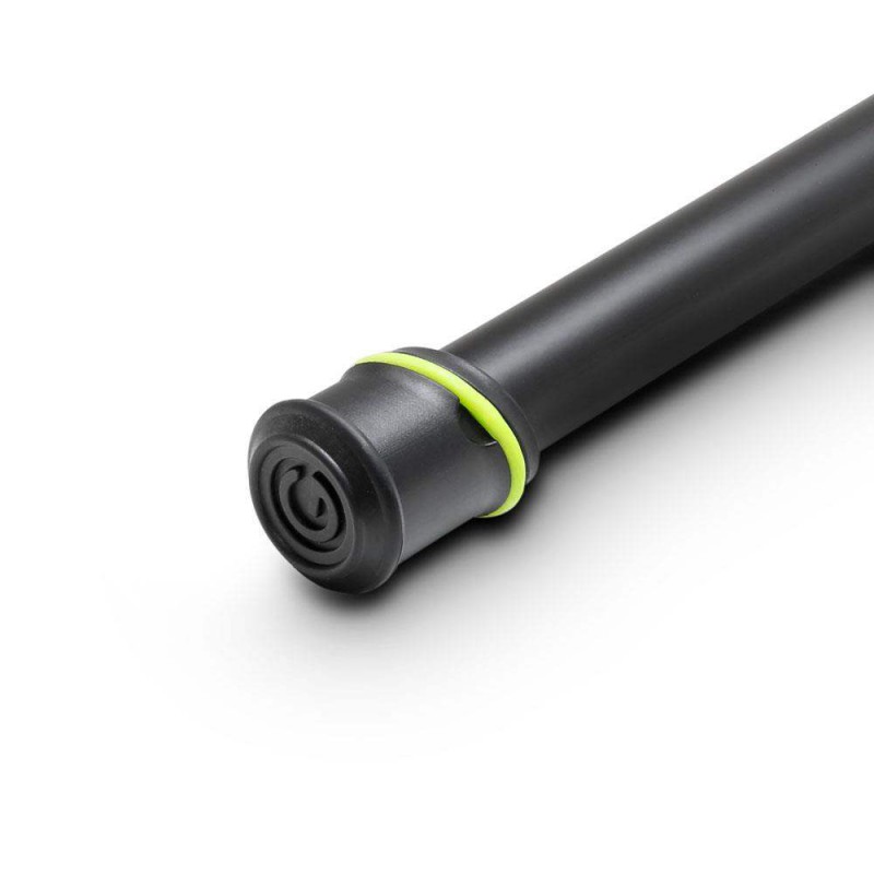 Gravity MS 4221 B Pie de micrófono corto con trípode y brazo jirafa de 2 puntos de ajuste