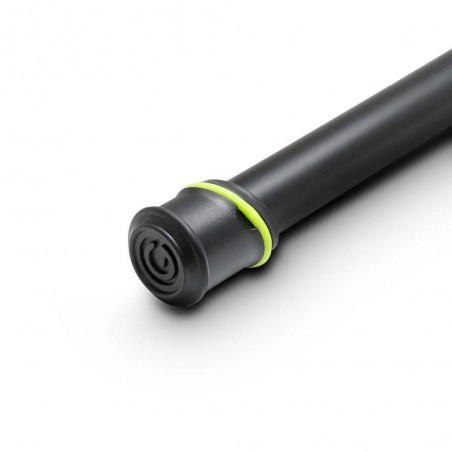 Gravity MS 4221 B Pie de micrófono corto con trípode y brazo jirafa de 2 puntos de ajuste