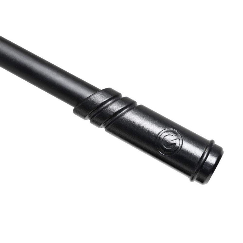 Gravity MS 4221 B Pie de micrófono corto con trípode y brazo jirafa de 2 puntos de ajuste