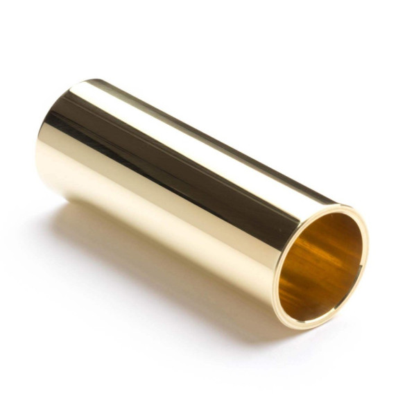Slide Dunlop 222 Latón cromado Medium/Medium de 19 x 22 x 60 mm. Slide Dunlop 222 Latón cromado Medium/Medium de 19 x 22 x 60 mm.