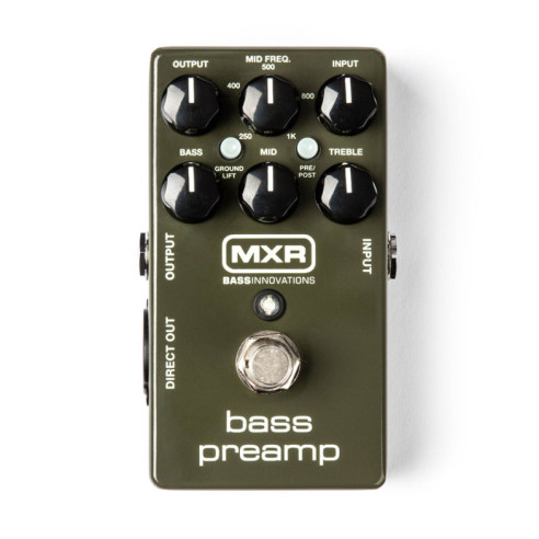 MXR BASS PREAMP M81 Pedal Preamplificador para Bajo