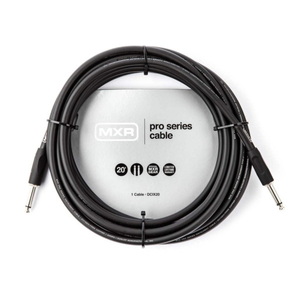 Compra Cable Jack/Jack 6m Pro Series MXR DCIX20 online | MusicSales