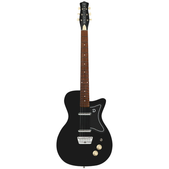 DANELECTRO 57 Limo Black Guitarra eléctrica retro 57 BLK
