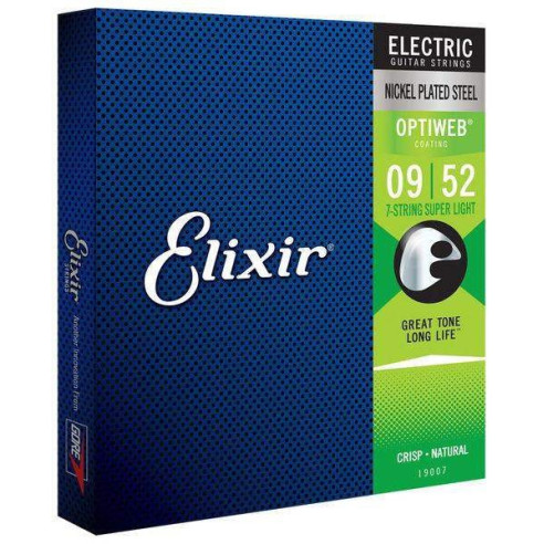 Compra Juego Optiweb 7 Cuerdas Super Light 09-52 19007 online | MusicSales