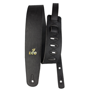 ECO01 CORREA GUITARRA/BAJO Eco Vegana Negra 