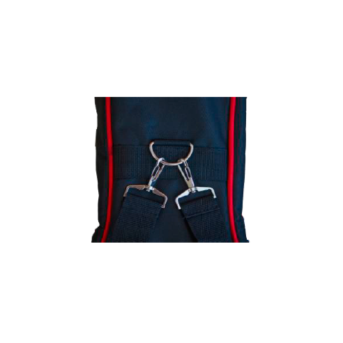 EK Bags FGA15RD Funda Guitarra Acústica 15mm Negra/Roja