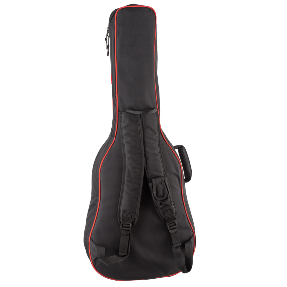 Funda Guitarra Acústica 30mm Negra/Roja FGA30RD Funda Guitarra Acústica 30mm Negra/Roja FGA30RD