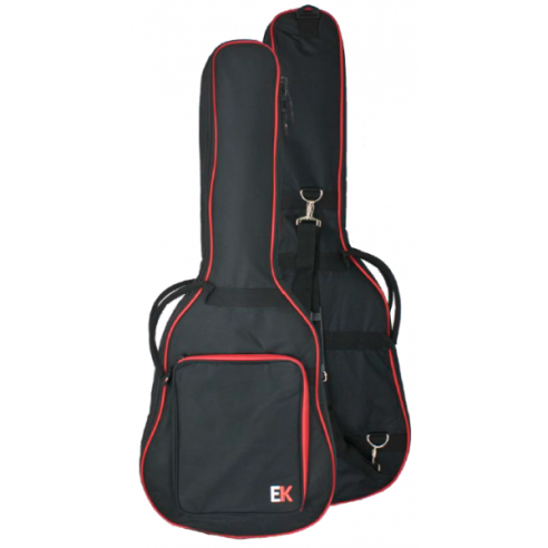 Funda Guitarra Eléctrica 335 15mm Negra/Roja FG33515RD