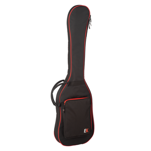 EK Funda Bajo Eléctrico 10mm Negra/Roja FGB10RD