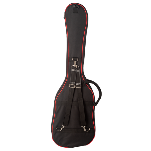 EK Funda Bajo Eléctrico 10mm Negra/Roja FGB10RD