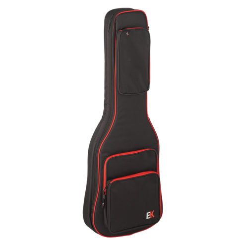 FGE30RD Funda Guitarra Eléctrica 30mm Negra/Roja