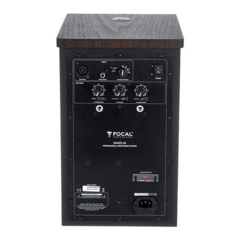 FOCAL Shape 65 .Monitor estudio activo campo cercano 105 W. clase A/B