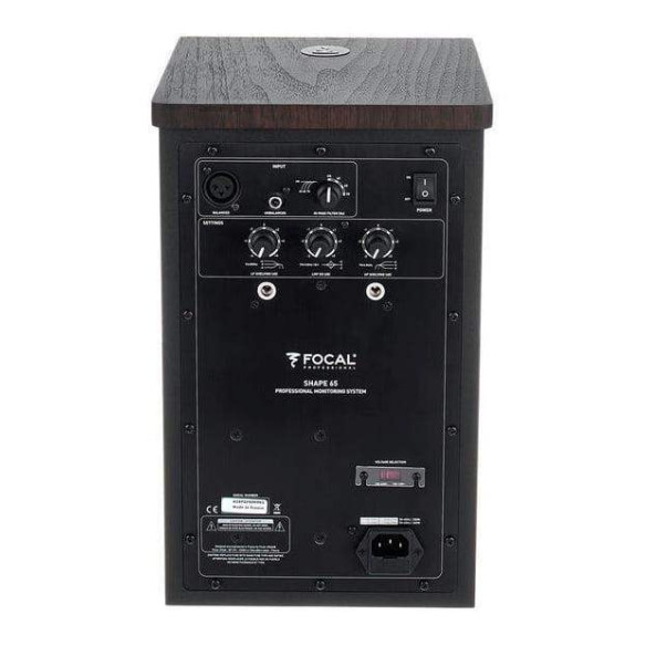 FOCAL Shape 65 .Monitor estudio activo campo cercano 105 W. clase A/B