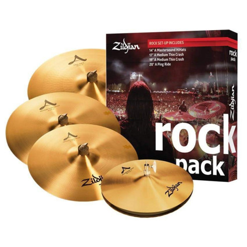 Compra Juego Platos Rock A Zildjian A0801R online | MusicSales