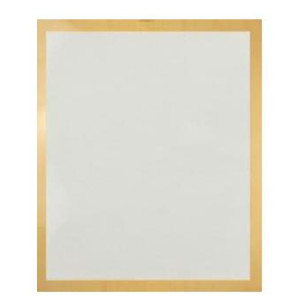 GBAG GOLPEADOR Blanco Adhesivo Grande Cuadrado