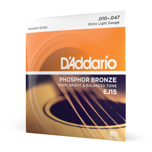 Compra Juego Phosphor Bronze EJ15 10-47 online | MusicSales