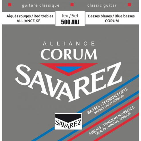 SAVAREZ 500-ARJ Juego Clásica Alliance Corum Roja-Azul