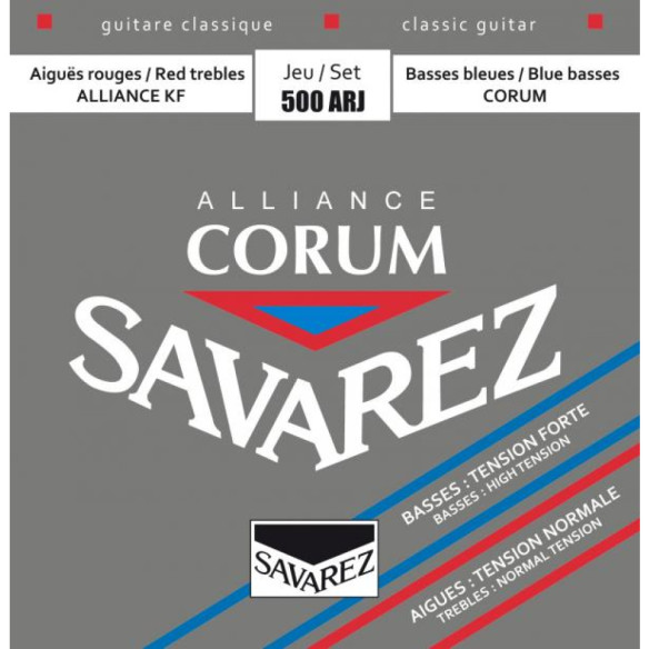 Savarez 500-ARJ Juego Clásica Alliance Corum Roja-Azul Savarez 500-ARJ Juego Clásica Alliance Corum Roja-Azul