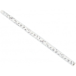 Lápiz Blanco con Notas B-1086