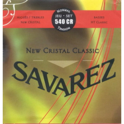 SAVAREZ 540-CR Juego Clásica New Crystal Classic Roja