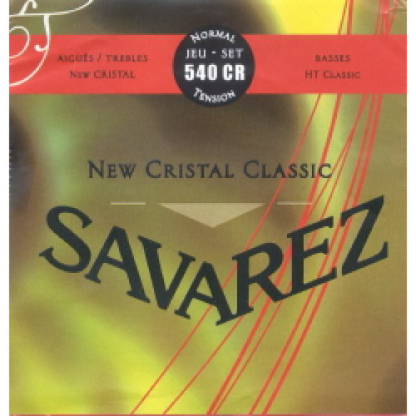 Savarez 540-CR Juego Clásica New Crystal Classic Roja