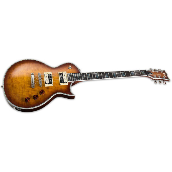 EC-1000 AMBER SUNBURST Guitarra Eléctrica Eclipse