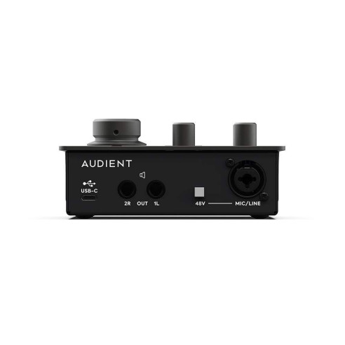 comprar Interface de audio USB Audient iD4 MKII de tamaño compacto con de 2 entradas y 2 salidas.