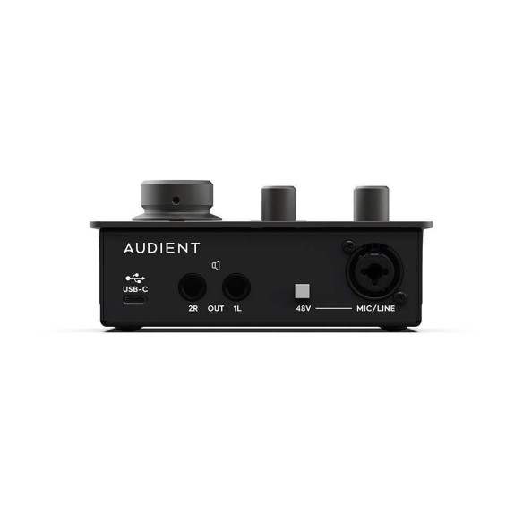 comprar Interface de audio USB Audient iD4 MKII de tamaño compacto con de 2 entradas y 2 salidas.