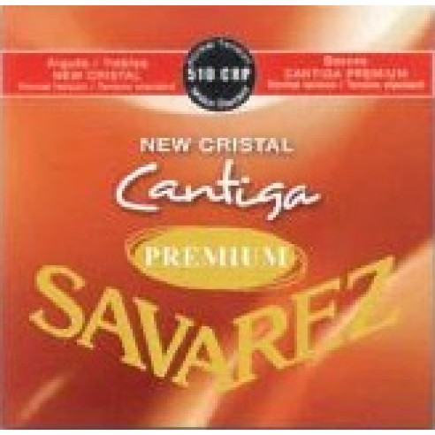 SAVAREZ 510-CRP Juego New Crystal Cantiga Premium Roja