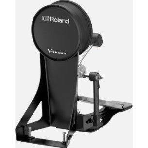 El Roland Kick Pad KD-10 te ofrece las sensaciones de un bombo acústico pero con un diseño silencioso.