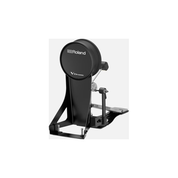 El Roland Kick Pad KD-10 te ofrece las sensaciones de un bombo acústico pero con un diseño silencioso.