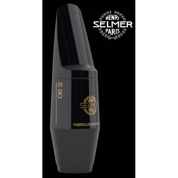 Boquilla de ebonita SELMER S90-170 para Saxo Alto. Boquilla de ebonita SELMER S90-170 para Saxo Alto.