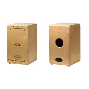 Cajón Flamenco Pepillo Infantil ( 5-8 años ) con la tapa delantera natural. 2