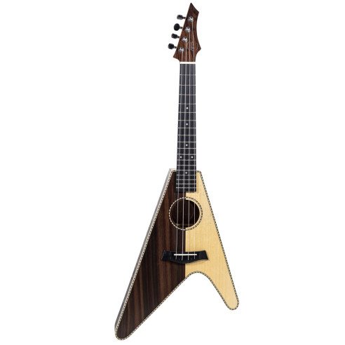 BONES SP380T Ukelele Tenor Tipo Flying V