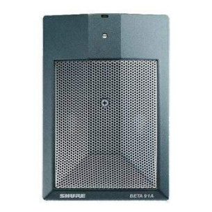 SHURE BETA 91A Micrófono de superficie para Percusión