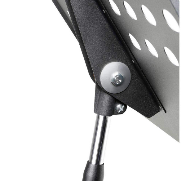 Gravity NS ORC 2 Atril de partituras para orquesta con bandeja perforada profesional.