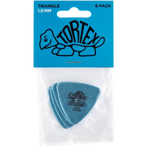 Pack 6 Púas Tortex Triangle 1,00mm