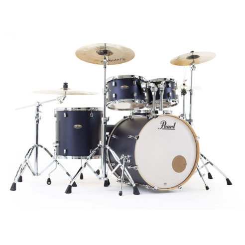 Kit de Bateria Pearl DMP Decade Maple DMP925S-C207 de 5 piezas, con Herrajes y acabado Ultramarine Velvet.