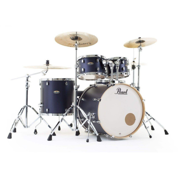 Kit de Bateria Pearl DMP Decade Maple DMP925S-C207 de 5 piezas, con Herrajes y acabado Ultramarine Velvet.
