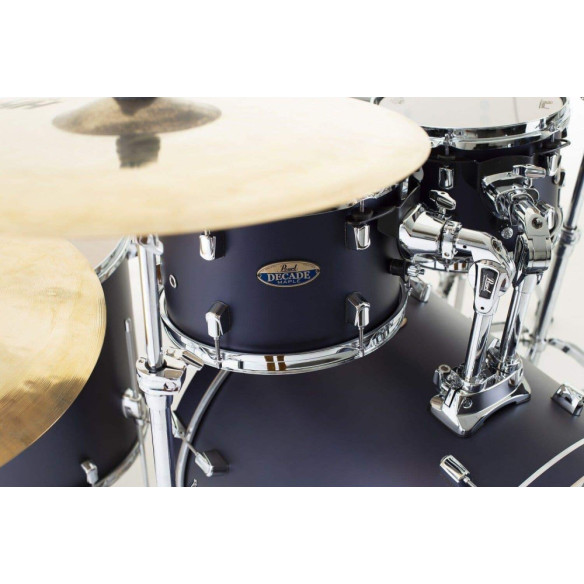 Kit de Bateria Pearl DMP Decade Maple DMP925S-C207 de 5 piezas, con Herrajes y acabado Ultramarine Velvet.