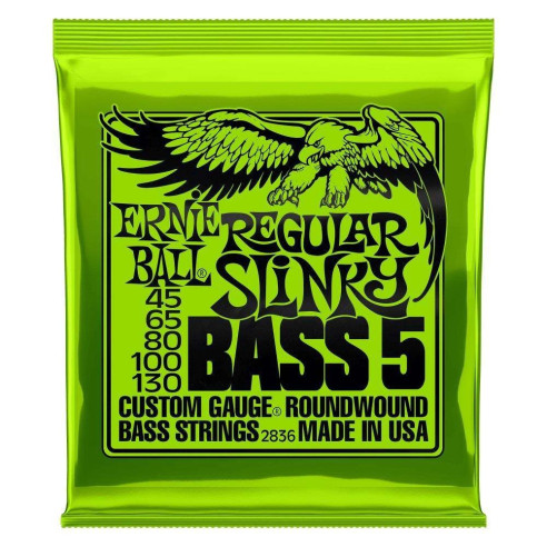 Compra 2836 5 Cuerdas Regular Slinky 45-130 online | MusicSales