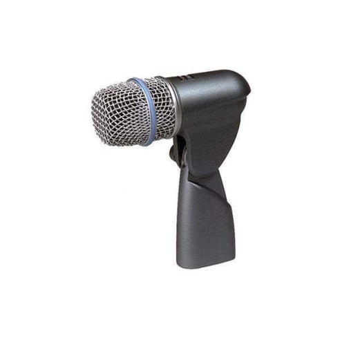 SHURE BETA 56A Micrófono Dinámico para Toms y Caja con pinza integrada