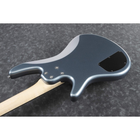 Bajo Eléctrico IBANEZ GSR180-BK con mástil GSR4, cuerpo de álamo, pastillas Dynamix y acabado en Baltic Blue Metallic.