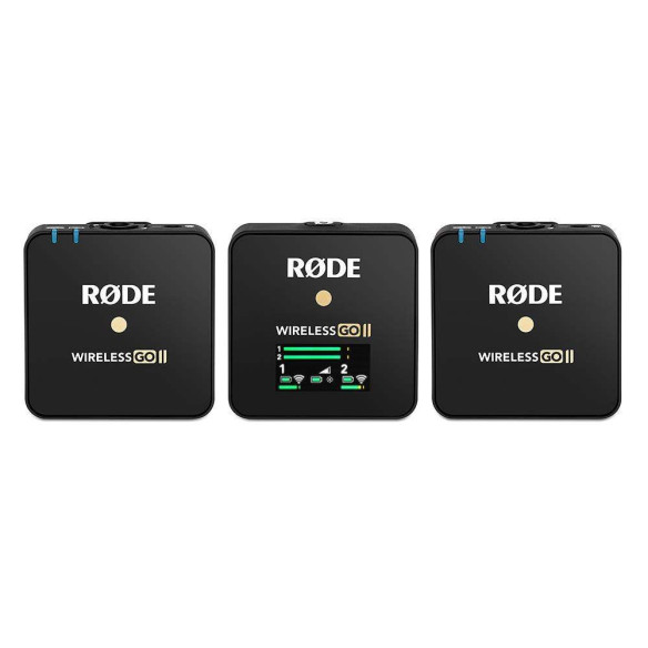 RODE WIRELESS GO II Sistema Inalámbrico Doble Canal