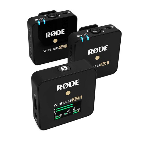 RODE WIRELESS GO II Sistema Inalámbrico Doble Canal