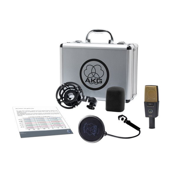AKG C414 XLII Micrófono de Condensador con 9 Patrones Polares AKG C414 XLII Micrófono de Condensador con 9 Patrones Polares