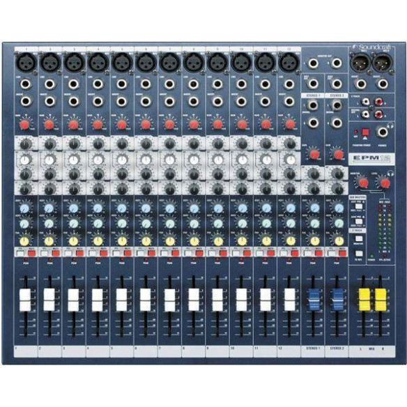 SOUNDCRAFT EPM 12 Mesa de mezclas 12 canales SOUNDCRAFT EPM 12 Mesa de mezclas 12 canales