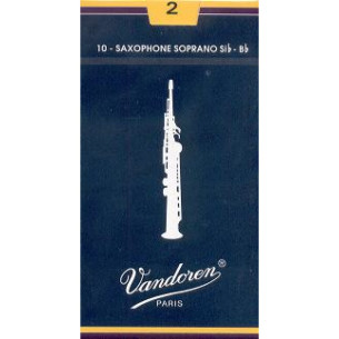 Caja 10 cañas Saxo Soprano Tradicional nº2