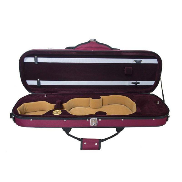 ESTUCHE VIOLIN 4/4 Rectangular Elegance Burdeos 6369 ESTUCHE VIOLIN 4/4 Rectangular Elegance Burdeos 6369